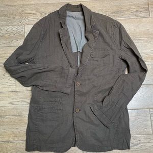 RW & co. Cotton & linen Men’s jacket (taupe/slight olive) - medium